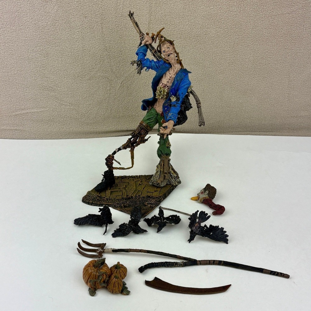McFarlane Monsters THE SCARECROW 2003 Twisted‎ Land of Oz LOOSE Figure READ